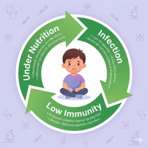 Symptoms of weakened immune system in Babies 